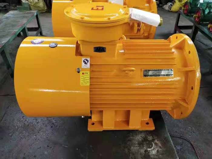 河南省南洋防爆電機(jī)有限公司客戶訂購YBS防爆電機(jī)