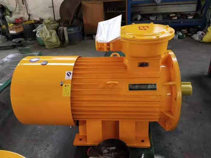 河南省南洋防爆電機(jī)有限公司客戶訂購YBS 90-4防爆電機(jī)